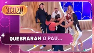 Lucas Guedez e Loma saíram na mão no palco do programa | Sabadou com Virginia (26/10/24)