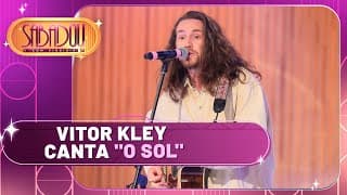 Vitor Kley canta "O Sol" | Sabadou com Virginia (05/10/24)