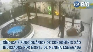 Síndica e funcionários de condomínio são indiciados pela morte de menina esmagada por pilastra