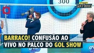 BARRACO! Xaropinho e Diguinho se estranham ao vivo no Gol Show | Programa do Ratinho (30/09/25)