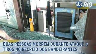 Duas pessoas morrem durante ataque a tiros no Recreio dos Bandeirantes