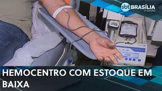 Hemocentro precisa de doação de sangue O- | SBT Brasília 2ª ed