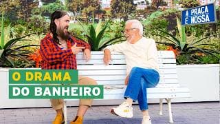CHICO DA TIANA: O perigo de usar o banheiro na casa dos outros! ? | A Praça é Nossa