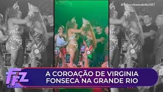 Virginia recebe coroa de Rainha de Bateria de Paolla Oliveira | Fofocalizando 22/09/25