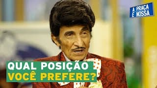 O ZÉ BONITINHO PEGOU ELA DE JEITO | A Praça é Nossa