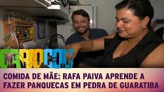 Comida de mãe: Rafa Paiva aprende a fazer panquecas em Pedra de Guaratiba