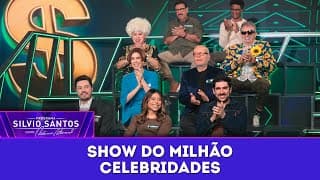 Show do Milhão - Celebridades | Programa Silvio Santos (10/08/25)