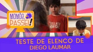 Diego Laumar reage ao seu teste para a novela "A Caverna Encantada " | Mamãe, Passei!