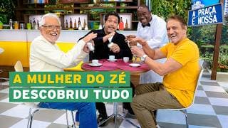 O Carlos Alberto fugiu do banco e tá pensamento em.... | A Praça é Nossa