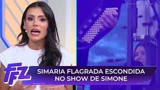 Flagra! Simaria curte show da irmã escondida nos bastidores | Fofocalizando (11/04/25)