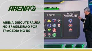 Brasileirão vai parar? Arena SBT discute pausa por tragédia no RS  | Arena SBT (13/05/2024)