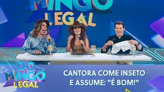 Paula Fernandes encara Cardápio surpresa | Domingo Legal (25/05/25)