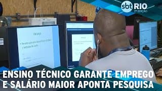 Ensino técnico garante emprego e salário maior aponta pesquisa
