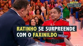 Faxinildo canta música feita especialmente para o Ratinho | Programa do Ratinho (07/05/25)