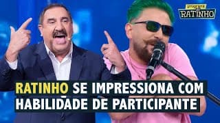 Ratinho fica impressionado com participante: "Está faltando homem" | Programa do Ratinho (21/05/25)