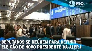 Deputados se reúnem para definir eleição de novo presidente da Alerj