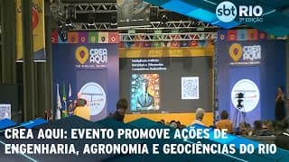 CREA Aqui: Evento promove ações de engenharia, agronomia e geociências do Rio