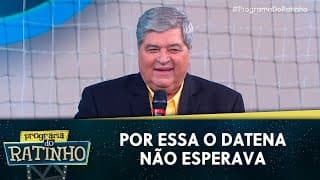 O Datena foi surpreendido pela vó do Ratinho | Programa Do Ratinho (04/02/25)