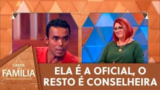 Ela é a oficial, o resto é conselheira | Casos de Família (16/03/23)