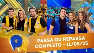 Passa ou Repassa - Time Elaine Mickely X Time Luciana Cardoso  | Domingo Legal (11/05/25)