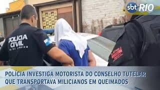 Polícia investiga motorista do Conselho Tutelar que transportava milicianos em Queimados