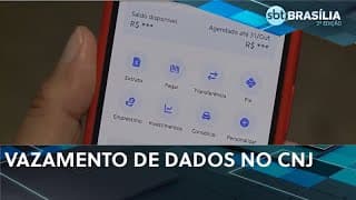 Vazamentos de dados no CNJ expõe mais de 46 milhões de chaves pix | SBT Brasília 2ª ed