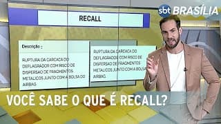 Como saber se seu caro tem recall? Entenda agora! | SBT Brasília