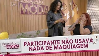 Participante se emociona com o resultado do cabelo | Esquadrão da Moda (27/04/24)