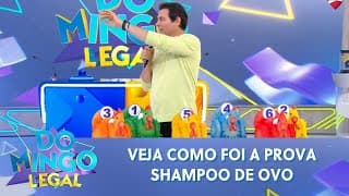 Celso Portiolli relembra brincadeira "Shampoo de Ovo" do Silvio Santos | Domingo Legal (25/08/24)