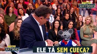 Ratinho se surpreende com sósia de artista famoso| Programa do Ratinho (18/06/25)