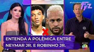 Entenda a treta entre Neymar e Robinho Jr. durante treino do Santos | Fofocalizando 05/05/26