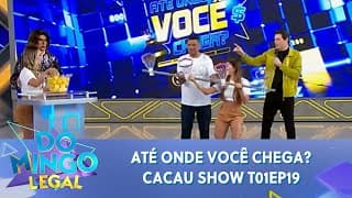 Até onde você chega? Cacau Show T01EP19 | Domingo Legal (10/11/24)