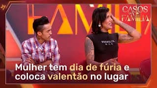 Veio da Bahia crente que ia pro "fight" e acabou todo remendado | Casos de Família
