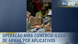 Operação mira comércio ilegal de armas por aplicativos