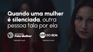 Quando uma mulher é silenciada, outra pessoa fala por ela | SBT do Bem