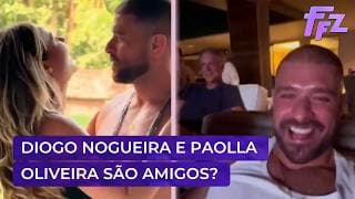 Paolla Oliveira e Diogo Nogueira são amigos mesmo após o término? | Fofocalizando 06/0326