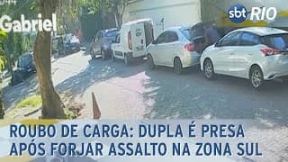 Roubo de carga: Dupla é presa após forjar assalto na Zona Sul