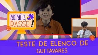 Gui Tavares reage ao seu teste para a novela "A Caverna Encantada " | Mamãe, Passei!