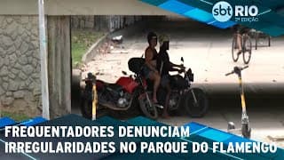 Frequentadores denunciam irregularidades no parque do Flamengo