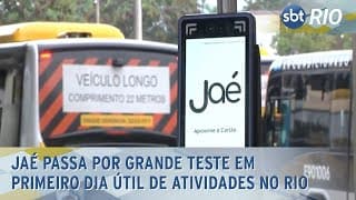 Jaé passa por grande teste em primeiro dia útil de atividades no Rio