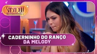 Quais famosos estão no caderninho do ranço da Melody? | Sabadou com Virginia (14/12/24)