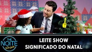 Danilo Gentili monta árvore de Natal com as crianças do Leite Show | The Noite (24/12/24)