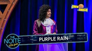 Show do Burrão com Purple Rain | The Noite (24/03/26)