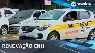 Bons condutores terão CNH renovada automaticamente | SBT Brasília 2° Edição