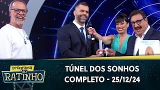 Homem que pediu prótese peniana volta ao Túnel dos Sonhos | Programa do Ratinho (25/12/24)