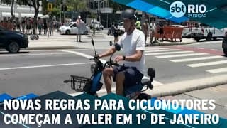 Novas regras para ciclomotores começam a valer em 1º de janeiro