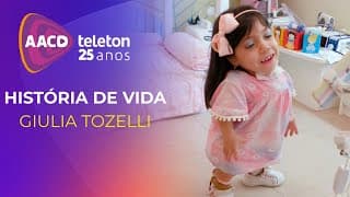 História de Vida - Giulia Tozelli | Teleton 2022