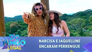 Narcisa e Jaquelline vão parar na roça e enfrentam desafios inusitados  | Domingo Legal (27/07/25)