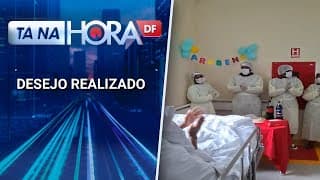 Equipe do HRSM prepara festa de aniversário para filha de paciente | Tá na hora DF
