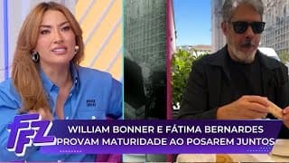 William Bonner e Fátima Bernardes posam juntos no Carnaval | Fofocalizando (07/03/25)